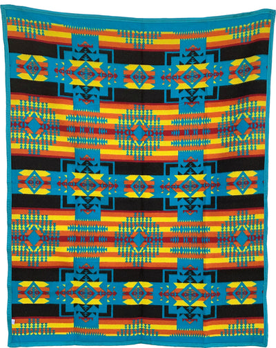 Boy Chief Blanket - TURQUOISE -CT